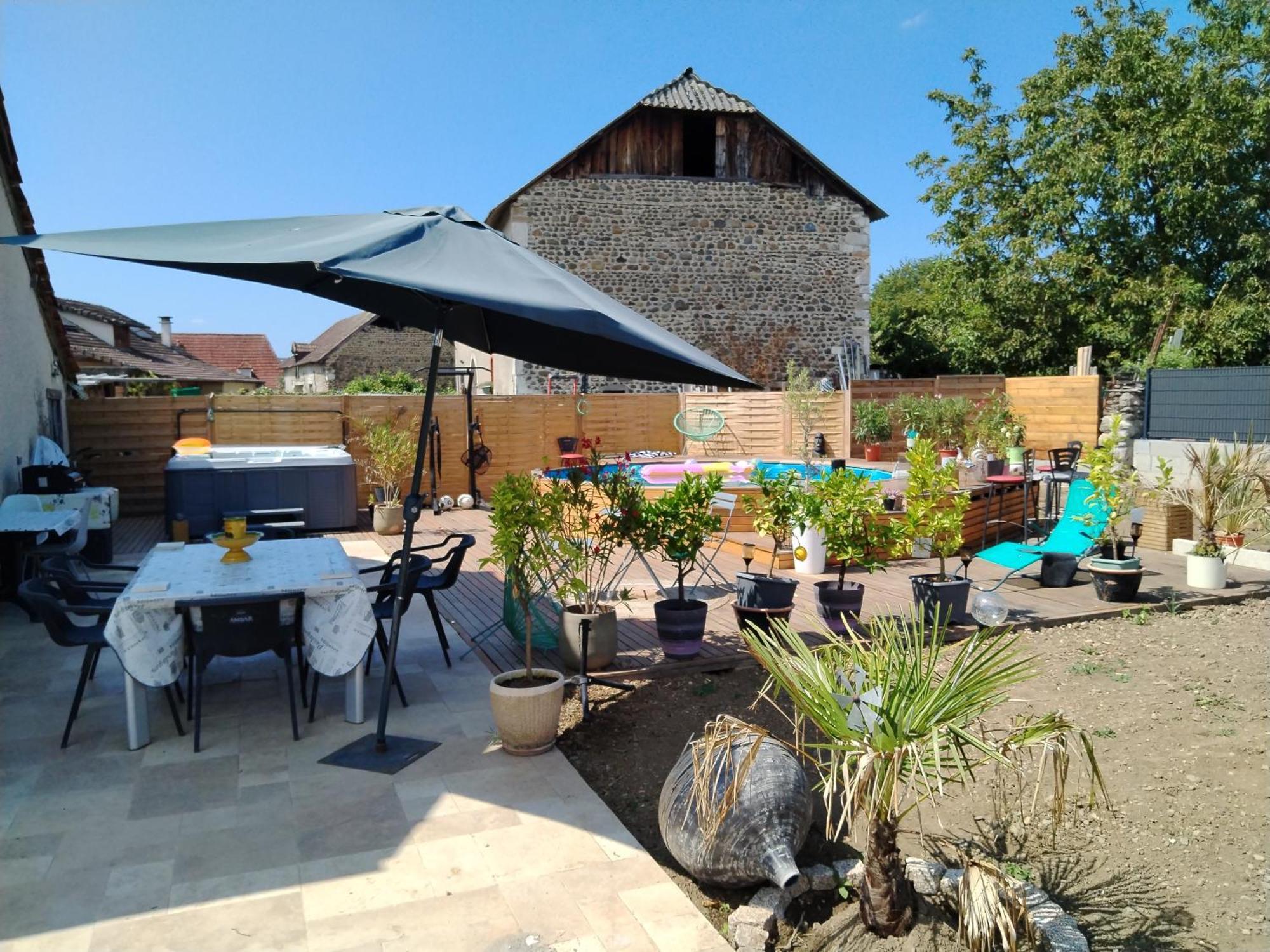 L'Orangerie Appartement Idron Buitenkant foto